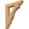 Ekena Millwork Balboa Slat Smooth Bracket, Western Red Cedar, 3 1/2"W x 22"D x 26"H BKT04X22X26BOA06SWR - alternate 1